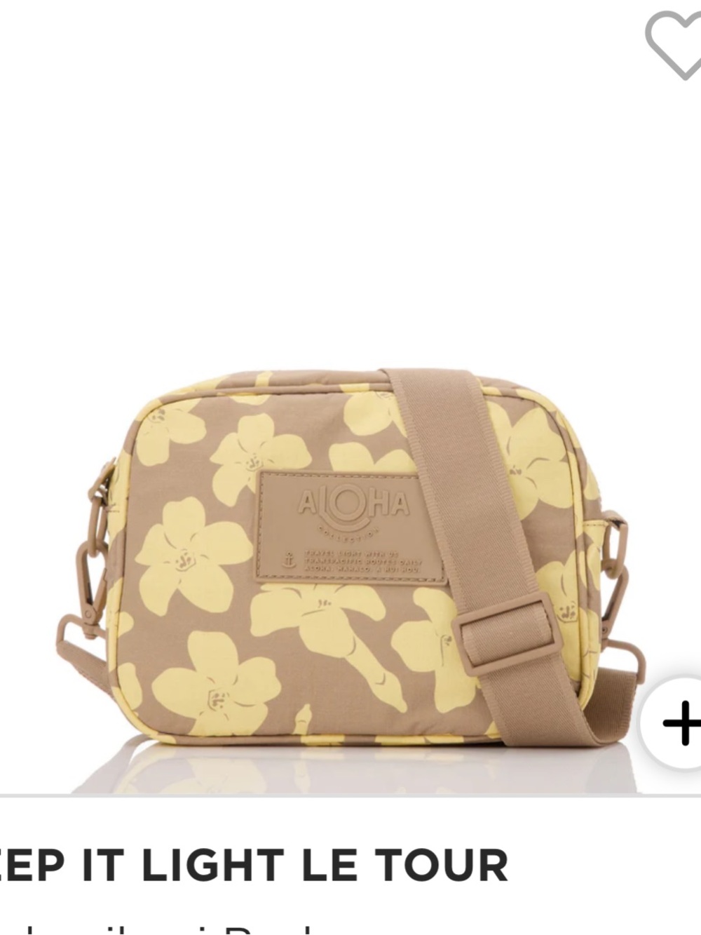 Aloha collection keep it light me tour bag